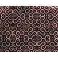thumbnail image 4 of oneOone Georgette Viscose Fabric Leaves & Swirl Block Printed Craft Fabric BTY 42 Inch Wide, 4 of 4