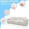 thumbnail image 3 of YOPTOP Housse de Sofa en Plastique Imperméable Lavable Housse pour Rangement et Déménagement Transparente, Sofa, 3 of 11