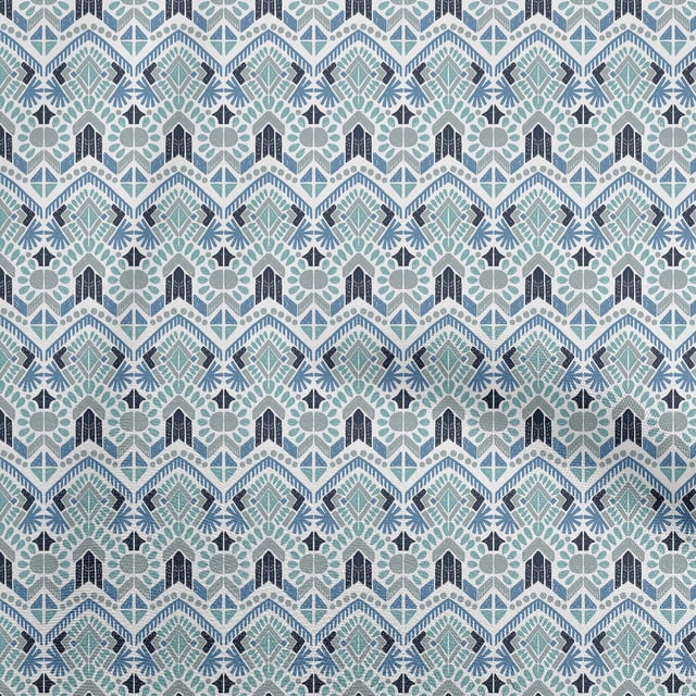 oneOone Polyester Spandex Gray Fabric African Craft Projects Decor Fabric Printed By The Yard 56 Inch Wide