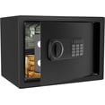 thumbnail image 1 of GAZHOME 0.8 Cu.ft Home Small Safe Box, Electronic Security Lock Box Safes with Digital Keypad, Alarm System, Storage Documents Jewelry, 1 of 9