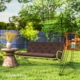 thumbnail image 2 of Outsunny 2 Seater Garden Bench Cushions, 3.9 Inch Thick Outdoor Soft Pad, 2 of 10