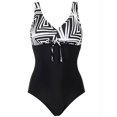 thumbnail image 4 of Maillots de Bain une-Pièce pour Femmes à Imprimé, Contrôle du Ventre, Tenue de Plage, 4 of 7
