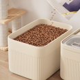 thumbnail image 3 of Contenant Hermétique pour Nourriture pour Chien, Bac de Rangement Transparent de 10 Lb pour Nourriture pour Chien pour Grains de Riz, Contenant Scellé pour Nourriture pour Chien et Chat, Contenant de Rangement en Plastique pour Nourriture pour Animaux avec Couvercle Verrouillable, 3 of 8