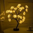 thumbnail image 1 of Up to 65% off Beautiful Rose Bouquet LED Tree Table Lamp Lights Party Wedding Home Decor Gift, 1 of 4