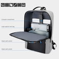 thumbnail image 4 of Cagogo Laptop Backpack, Business Slim Laptop Bag with USB Charging Port for Men Women, Water Resistant 16 Inch Computer Backpack, Durable Travel Backpack for College Study Work Office Commute, 4 of 9