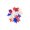 B, variante sur Guirlande Lumineuse USB Star Décoration de la Fête de l'Indépendance Rouge Bleu Fil de Cuivre LED Lumières de Fête 59 Pouces Rouge