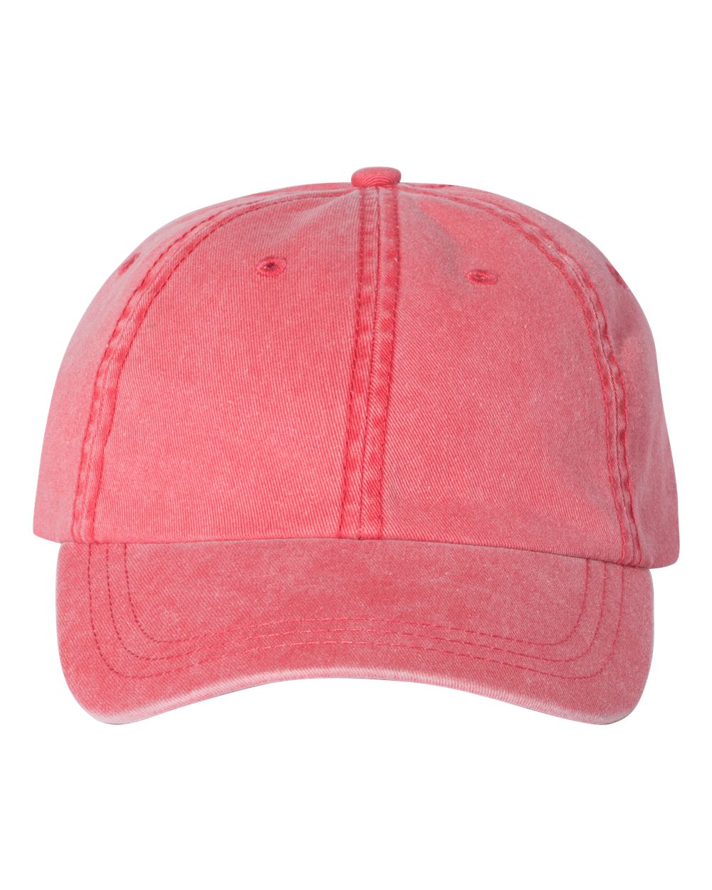 Sportsman Casquette Teintée Pigment, Ajustable, Rouge