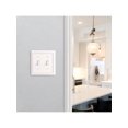 thumbnail image 3 of DEWENWILS Decorative Light Switch Plate Cover, Metal Toggle Light Switch Wall Plate, 2-Pack, 3 of 4