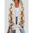 thumbnail image 3 of Cardigans à Manches Longues Ouverts pour Femmes 2022 avec Poches, 3 of 5