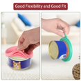 thumbnail image 4 of Langgg Sealed Preservation Cap With Convenient And Portable Canned Lid Easy To Clean Cute Practical green+spoon+pink 5Set, 4 of 6
