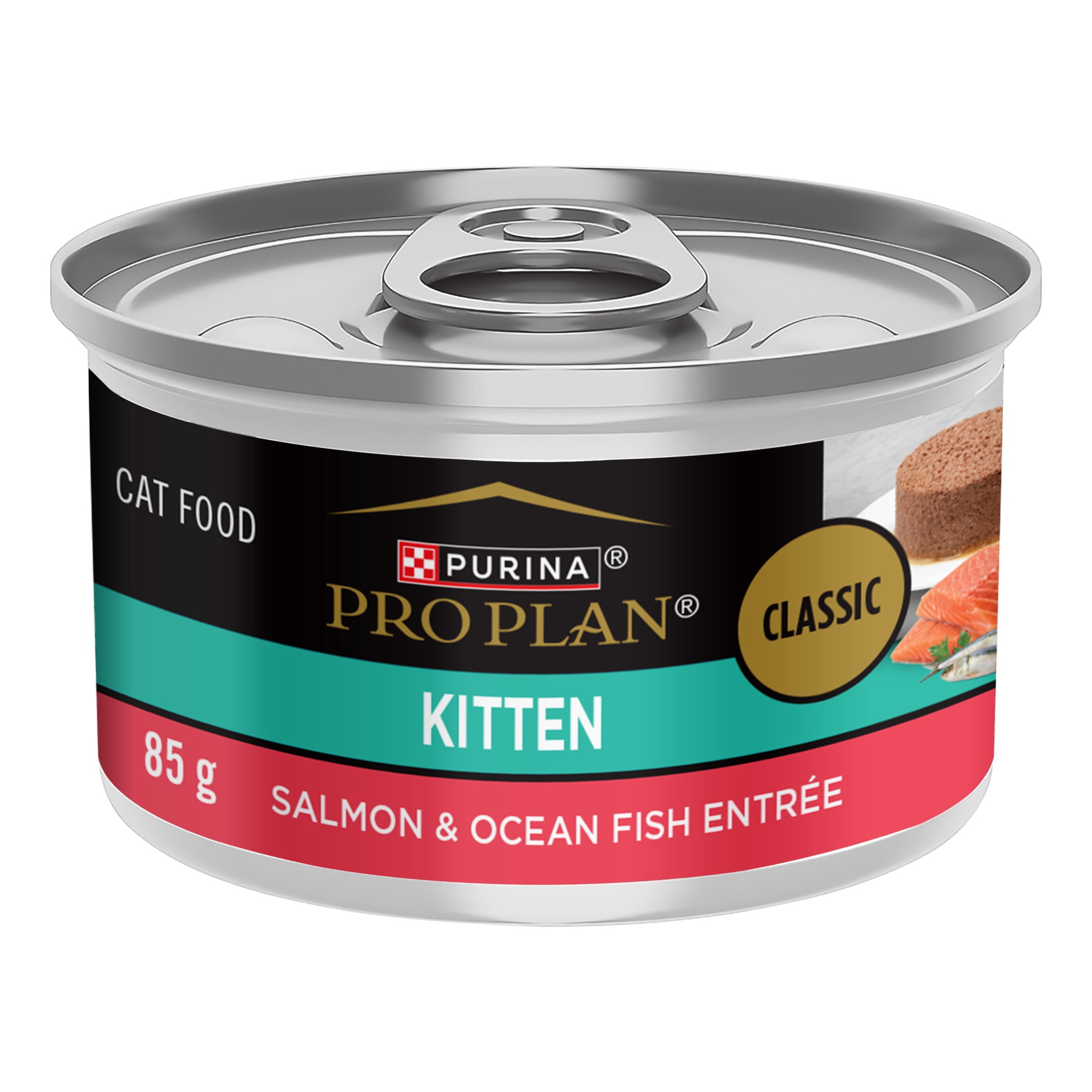 Purina Pro Plan Development Salmon & Ocean Fish Entrée, Wet Kitten Food, 85 g