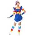 thumbnail image 1 of Women's Plus Rainbow Brite Costume, 1 of 3