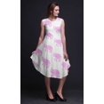 thumbnail image 3 of Bimba Robe d'Été Sans Manches à Col Rond pour Femmes, Imprimé Animal Éléphant Rose, Tenue Décontractée - Xxx-Grand, 3 of 6