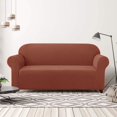 thumbnail image 2 of CHOK 2024 1-Piece Checks Stretch Sofa Cover Slipcover Couch Cover  Chair  Light Gray, 2 of 6