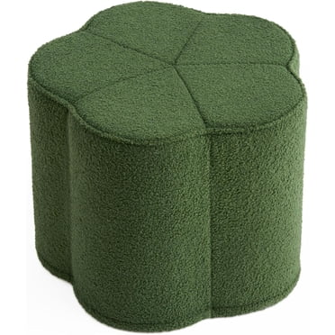 EcoNesxp Suitable for living room comfortable flower footstool bedroom charm floor pouf suitable for home decoration flower pouf full foam padding sofa footstool