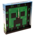 thumbnail image 3 of Minecraft Creeper Character Face Wall Clock, 3 of 3