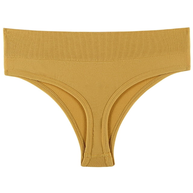 AherBiu Strings Sans Coutures pour Femmes Invisibles Extensibles Confort Culottes Bikini Échancrées sous-Vêtements Respirants