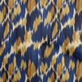 thumbnail image 1 of oneOone Velvet Royal Blue Fabric Ikat Fabric For Sewing Printed Craft Fabric By The Yard 58 Inch Wide, 1 of 4