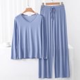 thumbnail image 1 of Weiqiqre Ensembles de Pyjama pour Femmes Pyjamas Rafraîchissants Ensembles Assortis d'Été Manches Courtes Ensemble de Détente Femmes, 1 of 3