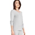 thumbnail image 4 of George Women's Long Sleeve Henley Top, 4 of 6