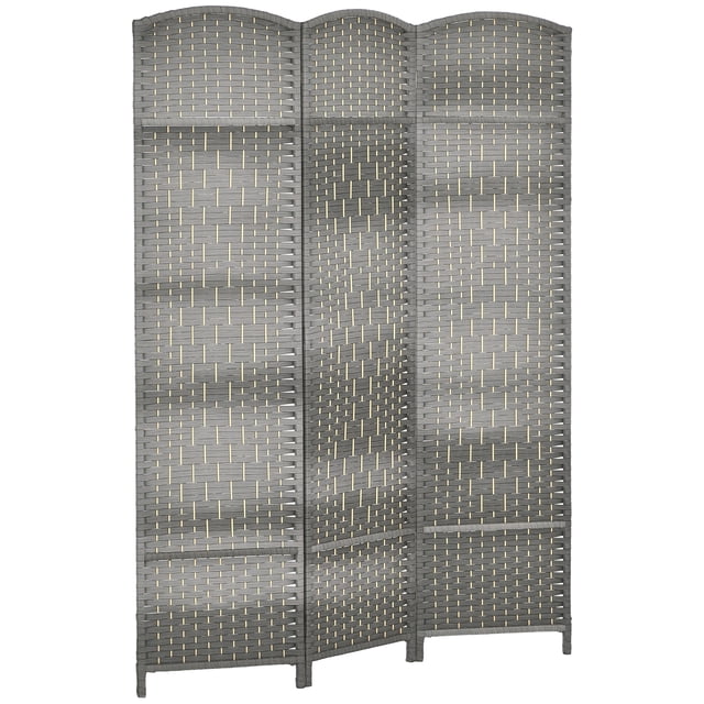 HOMCOM Cloison Pliante de 6 Pi, Paravent pour Bureau à Domicile Chambre