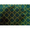 thumbnail image 4 of oneOone Cotton Silk Fabric Quatrefoil Block Printed Fabric 1 Yard 42 Inch Wide, 4 of 4