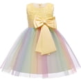 thumbnail image 1 of LSLJS Robe Tutu Sans Manches pour Bébés Filles Tout-Petits Princess Nourrisson Tulle Robe d'Été, 1 of 3