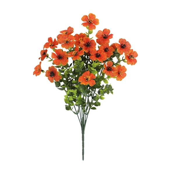 Outdoor Flower Silk and Floral Arrangement for Porch Displays Realistic Hanging Garden Ornament