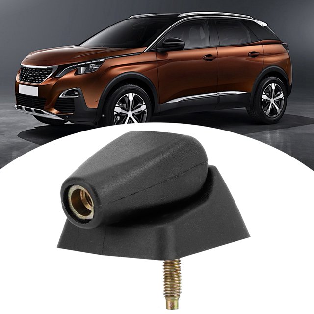 206 106 306, Base d'Antenne Abs+aluminium Noir pour Remplacement Automatique de Citroen