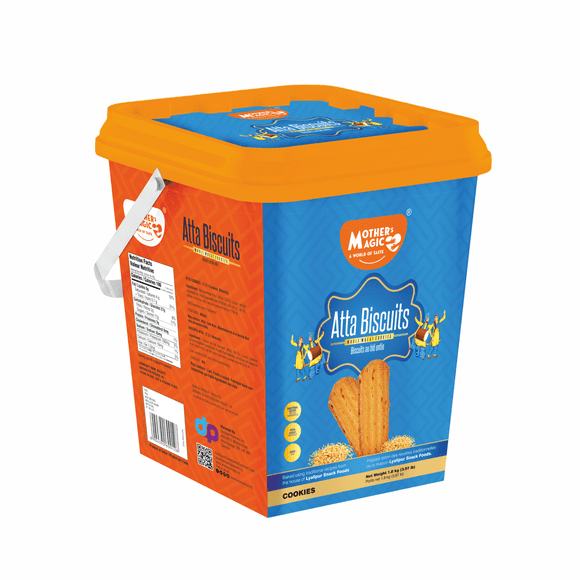 Biscuits à la farine de blé Punjabi Mother's Magic – 1,8 kg