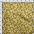 thumbnail image 4 of oneOone Viscose Chiffon Yellow Fabric Florals Sewing Craft Projects Fabric Prints By Yard 42 Inch Wide, 4 of 4