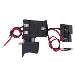 Interrupteur sans fil, CW CCW Commutateur de batterie de remplacement au lithium ajustable facile à assembler 7.2~24VDC pour outils électriques