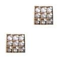 thumbnail image 4 of ZheElen Festive Decorations For Christmas Tree Spread Holiday Cheer Christmas Balls Decorations Christmas Decorations Home Decor C 2Set, 4 of 6