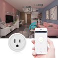 thumbnail image 2 of 4pcs Smart plug, Mini Wifi Outlet Works With Alexa, Google Home & IFTTT, No Hub Required, Remote Control Your Home Appliances, 2 of 5
