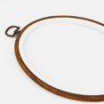 thumbnail image 3 of jifeng Hand Embroidery Hoop Cross Stitch Bamboo Frame Circle DIY Needlecraft 21.8cm, 3 of 8
