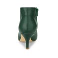 thumbnail image 2 of Unique Bargains Bottines à Talons Aiguilles Découpées pour Femmes, 2 of 7