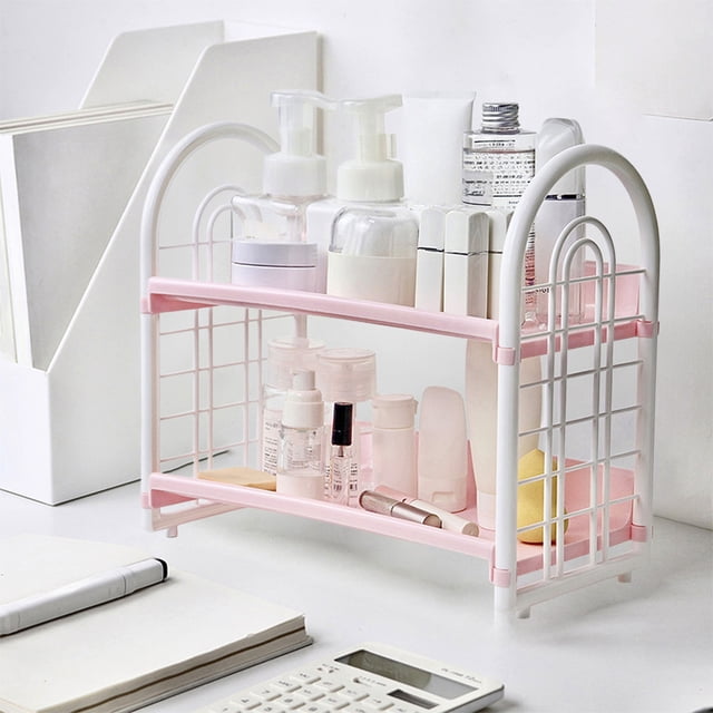Birdeem Organizers and Storage for Kitchen, Bathroom Storage Organizer, Desktop Storage Rack Organizer for Kitchen Bathroom Office Dorm Spice Rack Cosmetic Stationery Storage Holders Display Shelf