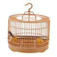 thumbnail image 1 of GROWTH TANK Cage à Oiseaux Multifonctionnelle Robuste Nid de Perroquet Maison pour Animaux Cage Ronde Support pour Perroquet, 1 of 9