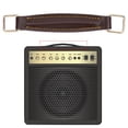 thumbnail image 4 of Guitar Amp Handle PU Leather Guitar Amplifier Handle Guitar Speaker Handle with Internal Steel Reinforcement for Guitar Amplifier Accessories Replacement, 4 of 7