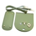 thumbnail image 4 of pitrice Crochet Bag Bottom Base Crochet Bag Set Making for Handbag Tote Shoulder Bag Light Green 18x8cm, 4 of 6