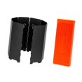 thumbnail image 2 of S SERENABLE Pare-Vent pour Réchaud de Camping Pare-Vent pour Réchaud de Camp pour Barbecue Randonnée BBQ Noir, 2 of 9