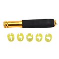thumbnail image 2 of Hand Pole Fishing Rod Grip Aluminum Alloy Replaceable Grip DIY Non-slip Grip, 2 of 6
