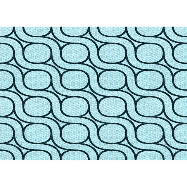 Ahgly Tapis Rectangulaire Lavable en Machine Intérieur Vert Profond, 3 Pieds x 5 Pieds