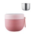 thumbnail image 1 of Stainless Steel Vacuum Insulated Thermo Food Jar, Vacuum Thermal Food Container with Sealing Cap, Wide Mouth Soup Thermo for Hot Food,Vacuum Soup Jar with Foldable Spoo, 1 of 9