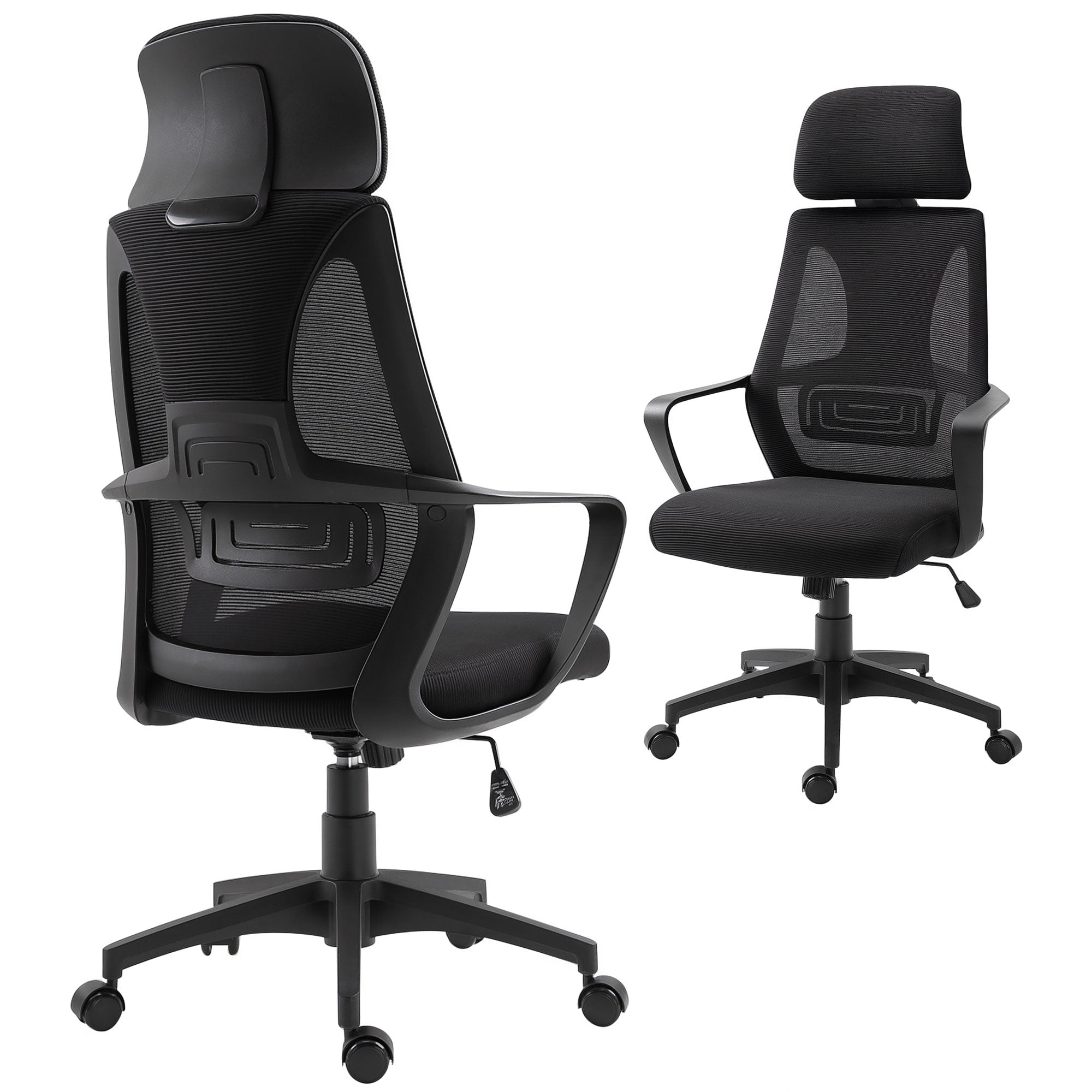 Vinsetto Ergonomic Office Chair Mesh Computer Chair w/ Adjustable Headrest