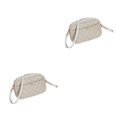 thumbnail image 4 of Ruiboury Portable And Practical Shoulder Bag Designed For Fashionable And Versatile Gifts grey 2Set, 4 of 6