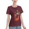 thumbnail image 2 of T-Shirt Basique à Manches Courtes pour Femmes Dragon Ball Little Goku, 2 of 6