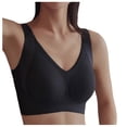 thumbnail image 1 of Kcodviy Women's Comfortable and Transparent Woman Bra Shoulder Strap Cordless Backless Big Bras Spongeless with Convertible Shoulder Woman Sports Bra Straps, 1 of 4