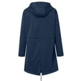 thumbnail image 5 of Sentmoon Womens Lightweight Jackets Plus Size Hooded Neck Long Sleeve Woman Coat Zipper Solid Color Windproof Waterproof Fall Womens Clothes Fall and Winter Comfy for Climbing and Hiking, 5 of 5