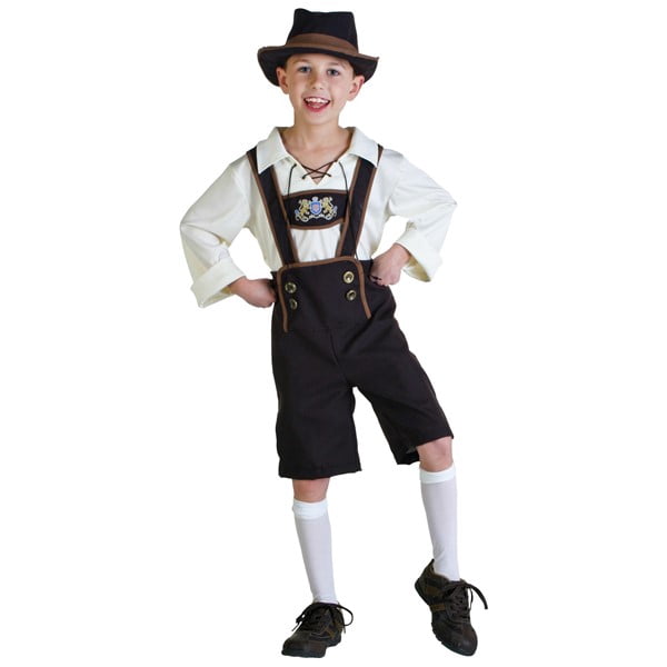 Costume de Lederhosen Allemand pour Garçons